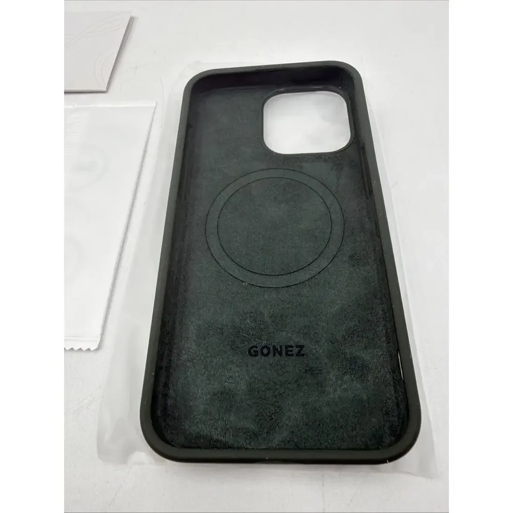 GONEZ Magnetic for iPhone 15 Pro Max Case, Compatible with MagSafe, Liquid
